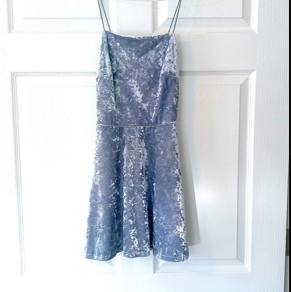 Skater Dress Periwinkle Blue